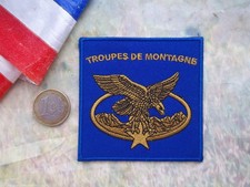 écusson militaire troupes de