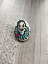 Broche vintage arlequin -