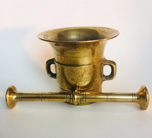 Mortier bronze et son - et,