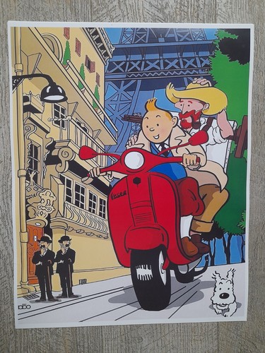 Affiche poster tintin - affiche,