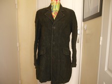 VESTE VINTAGE VELOUR  VERT