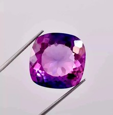Tanzanite Naturelle Violet Coupe Coussin 7.70 CT Certifié Rare Ample Gemme +