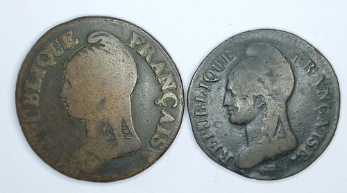 Lot pièces centimes - 2,
