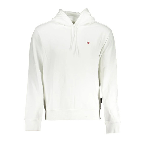 Napapijri white cotton men - white,