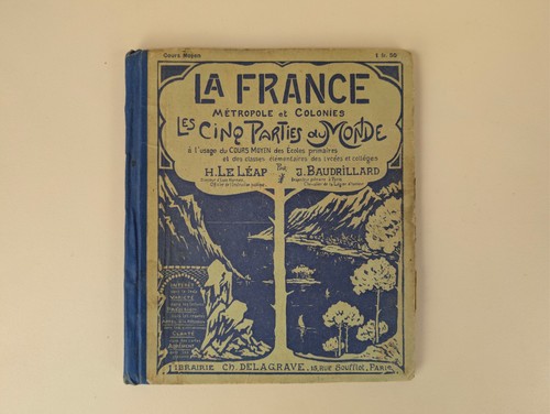 Livre scolaire ancien - scolaire,
