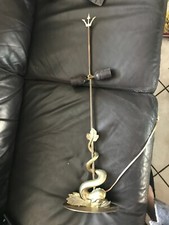 pied de lampe Bronze et laiton