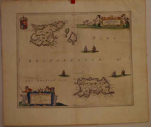 Carte ancienne gernesey - carte,