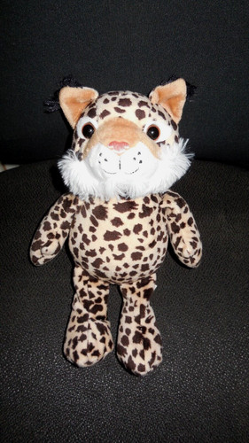 Doudou peluche lynx - peluche,