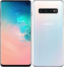 SAMSUNG Galaxy S10 128 Go Blanc Prisme - Avec Batterie neuve - Très bon etat