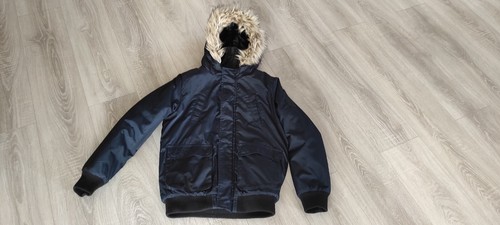 Parka doudoune bleu marine - parka/,