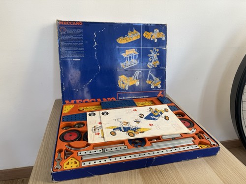 Meccano boite bleue 6 réf - meccano,
