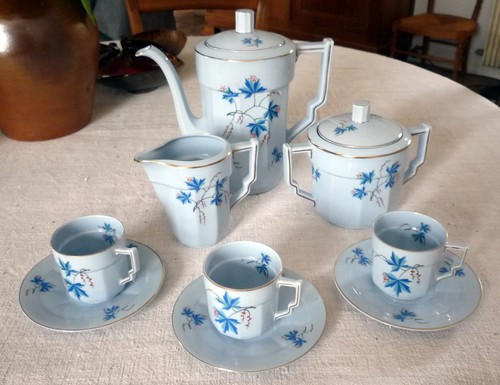 Ancien service café art - café,