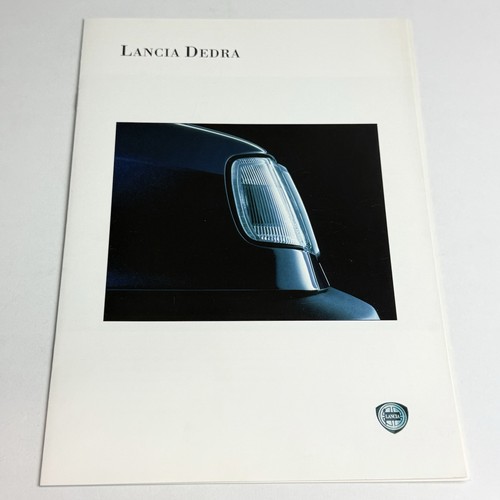 Lancia dedra 8p brochure - lancia,