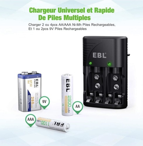 Chargeur universel ebl - ebl, pour