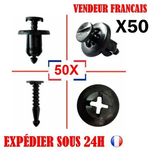 Kit clips rivets - kit,