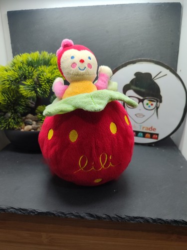 Doudou rond lili coccinelle - lili,