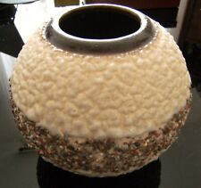 LOUIS DAGE Vase ART DECO 1930/40 émail crispé style Besnard Doris Primavera