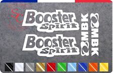 Stickers autocollants Booster Spirit compatible pour MBK couleur au choix decals