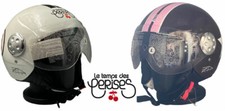 CASQUE  JET "LE TEMPS DES