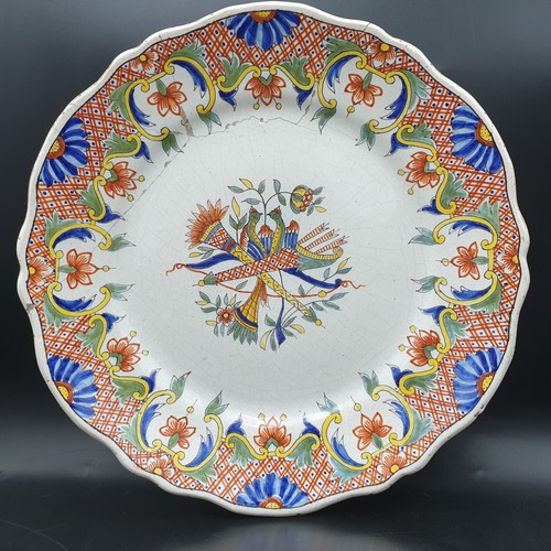Ancienne assiette faïence - assiette, de