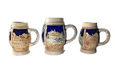 3 Chopes à bière allemande