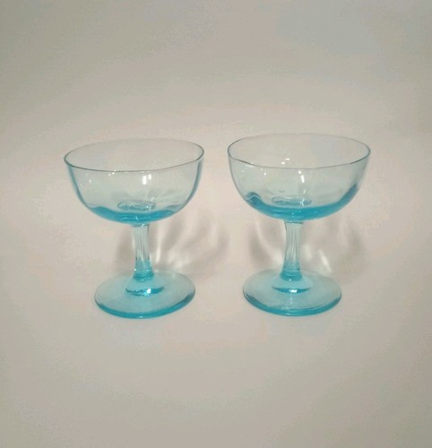 Coupes champagne bleues - 2,