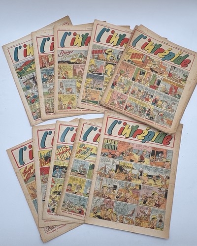 Lot journaux intrépide - lot,