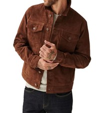 Veste camionneur homme marron