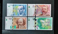 4 Billets UNC 50fr St Exupéry