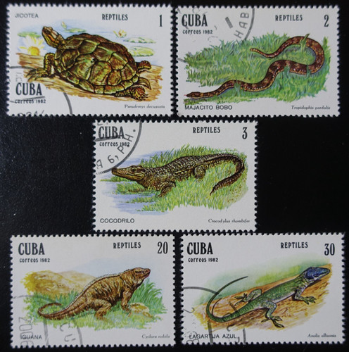 Timbres 1cuba animaux - timbres,