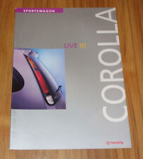 Catalogue TOYOTA COROLLA E11