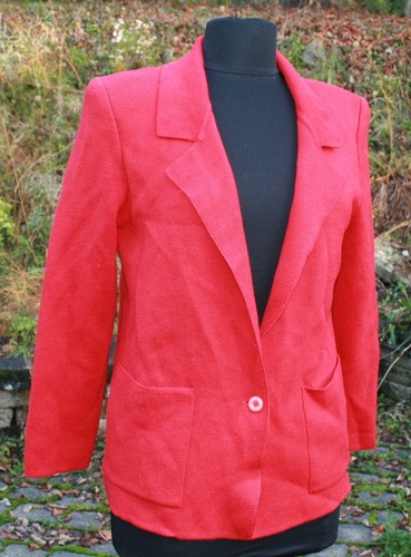 Magnin bright red knit - bright,
