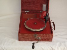 Ancien Gramophone " ORPHEE " Jouet pour enfant  Bon état