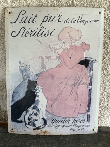 Vintage tôle publicitaire - vintage,