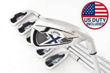 Callaway X-20 6p 5-6-7-8-9-Pw RH Golf Men Club Iron Set NSPRO 950GH Stiff Flex