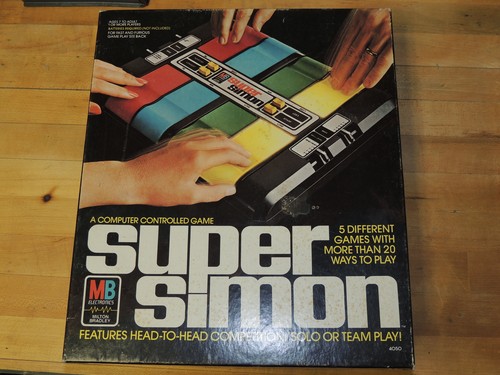 Nice vintage super simon game - super,