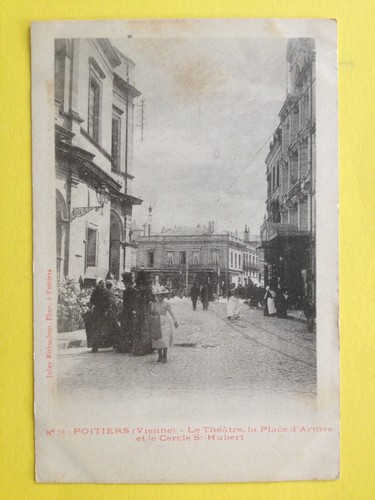 Cpa 1900 poitiers vienne - cpa,