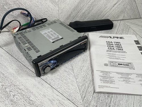 Alpine cda 7864 car - audio, cd