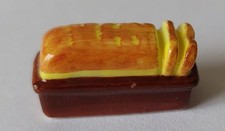 FEVE  - "REGALS ET DELICES PICARD 2006" -  BRIOCHE TRANCHEE DANS PLAT MARRON