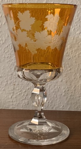 Grand verre apparat en - grand, d'apparat