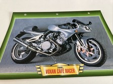 Voxan 1000 Café Racer CR 2000 fiche carte moto passion collection Atlas