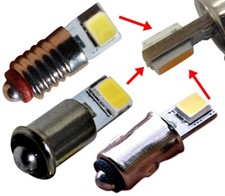 Ampoule LED AC DC MS4 / BA5S /