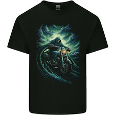 T-Shirt Homme Skull Biker Moto