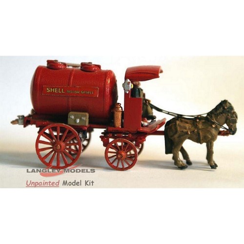 Cheval tire citerne lait - citerne, (