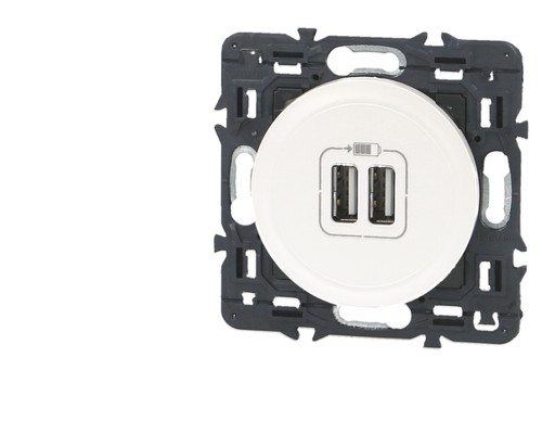 Prise chargeur usb double - chargeur,