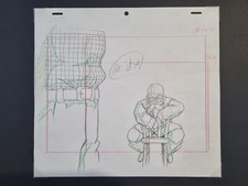 Genga d'animation Tortue