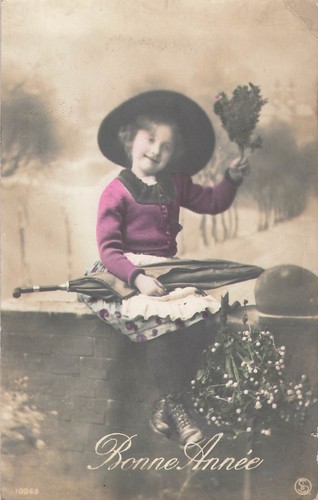 Bonne annee petite fille - bonne,