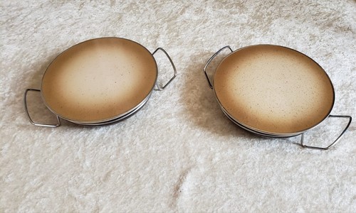 Paire chauffe plats à - de,