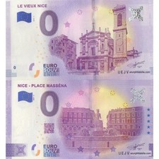 Billet souvenir - 06 - Nice - Place Masséna - Vieux Nice - Même numéro