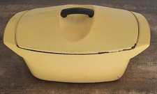Ancienne Cocotte Faitout en Fonte Émaillée